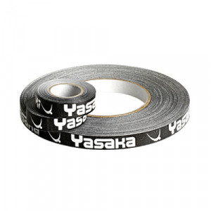 Торцевая лента на ракетку Yasaka  12мм белая / черная
