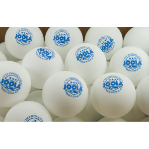 Joola Мячи FLASH пластиковые *** 40+ 3 шт. белые