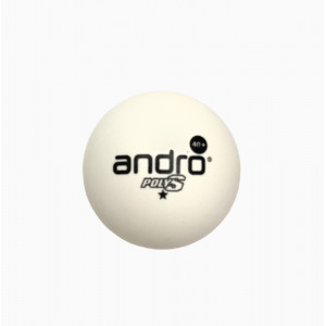 Andro Мячи пластиковые POLY-S * 40+ 72 шт. белые