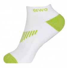 Носки GEWO FLEX короткие белый зеленый