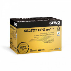 GEWO Мячи пластиковые SELECT PRO *** 40+ 72 шт. белые