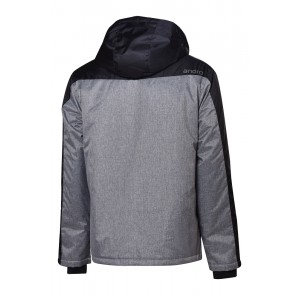 Куртка Andro BARROW серый черный