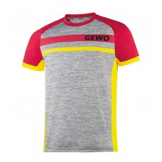 Футболка GEWO FERMO серый красный 2XS