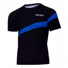 Футболка VICTAS V-TSHIRT 216 черный голубой 2XS