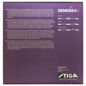 Накладка Stiga GENESIS II M