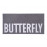 Полотенце Butterfly SIGN серый