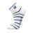 Носки Andro PACE белый синий черный