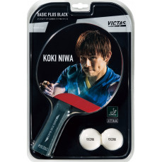 Ракетка VICTAS V-BAT BASIC PLUS BLACK FL