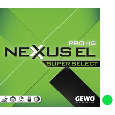 Накладка Gewo NEXXUS EL PRO 48 SUPER SELECT зеленая 2,2 зеленая