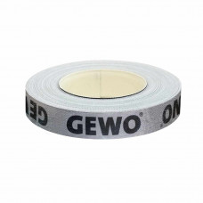 Торцевая лента на ракетку Gewo 9 мм серебристый черный