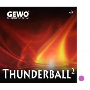 Накладка Gewo THUNDERBALL 2 фиолетовая