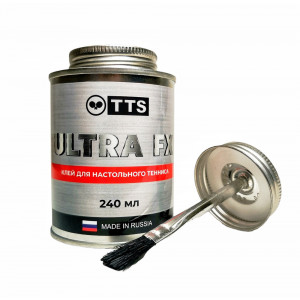 TTS Клей резиновый ULTRA FX в жестяной банке с кисточкой 240 мл