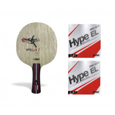 Ракетка TTS (APOLLO 7 + Gewo HYPE EL PRO 42,5 + Gewo HYPE EL PRO 42,5)