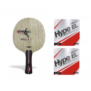 Ракетка TTS (APOLLO 7 + Gewo HYPE EL PRO 42,5 + Gewo HYPE EL PRO 42,5)