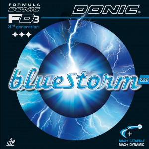 Накладка Donic BLUESTORM Z2 голубая