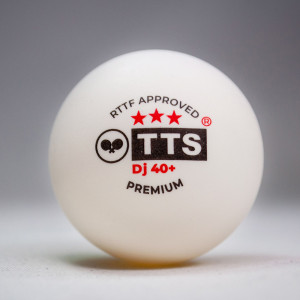TTS Мячи пластиковые DJ40+ PREMIUM RUS PRO *** 6 шт. белые