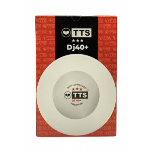 TTS Мячи пластиковые DJ40+ PREMIUM RUS PRO *** 6 шт. белые