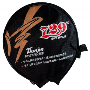 Чехол 729 TIANJIN 2017 по форме ракетки черный