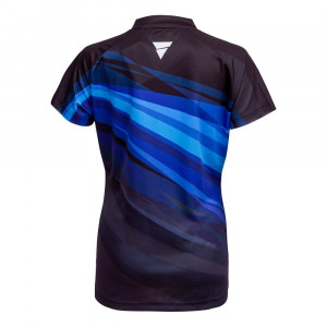 Футболка женская VICTAS V-LADYSHIRT 223 черный голубой