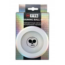 TTS Мячи пластиковые TRAINING BALL HQ 40+ 6 шт. белые