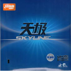 Накладка DHS SKYLINE 2 PROVINCIAL EDITION (Blue Sponge) 2,1 (39°) черная