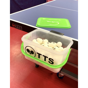 TTS Коробка с крышкой  на кронштейне для мячей  GREEN BOX