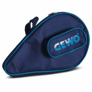 Чехол GEWO WAVE по форме ракетки с отделением для мячей синий голубой