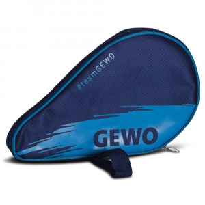 Чехол GEWO WAVE по форме ракетки с отделением для мячей синий голубой