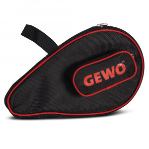 Чехол GEWO WAVE по форме ракетки с отделением для мячей черный красный