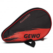 Чехол GEWO WAVE по форме ракетки с отделением для мячей черный красный