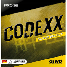 Накладка Gewo CODEXX PRO 53 SUPER SELECT 2,0 красная
