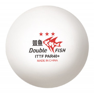 Double Fish Мячи пластиковые  ***40+ PARIS OLYMPIC BALLS 6 шт. белые