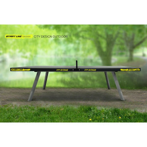 Теннисный стол START LINE City DESIGN серый