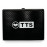 Чехол TTS ALU CASE CARBON черный