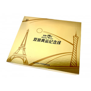 Double Fish Мячи пластиковые Commemorative PARIS OLYMPIC 2024 5шт. белые