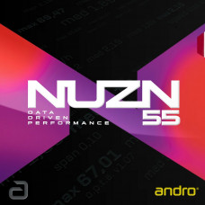 Накладка Andro NUZN 55 2,3 красная