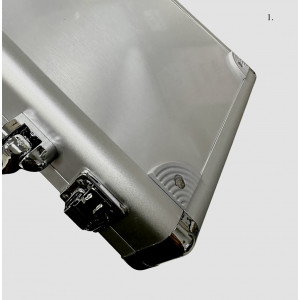 Чехол TTS AIR ALU CASE серебристый, УЦЕНКА