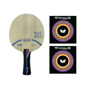 Ракетка готовая (TTS & Yinhe COLLABORATION SELECT RUS PRO-01+Butterfly TENERGY 05)