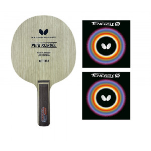 Ракетка готовая (Butterfly P.KORBEL+Butterfly TENERGY 05)