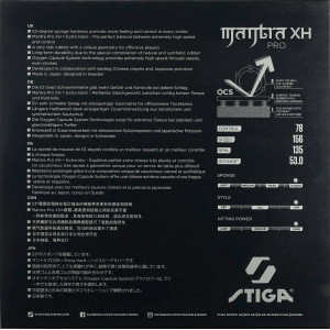 Накладка Stiga MANTRA PRO XH