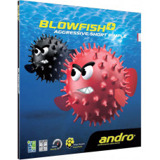 Накладка Andro BLOWFISH PLUS 1,8 красная